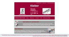 Desktop Screenshot of kleiber-porzellan.de